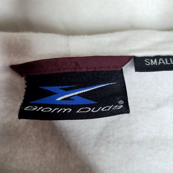 Vintage Virginia Tech Hokies Maroon Windbreaker Hooded Pullover Size Small - Picture 12 of 15